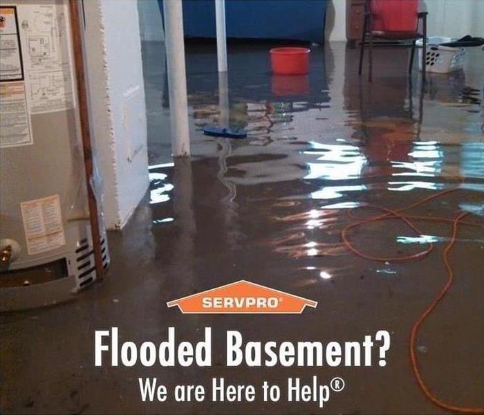 Our crew is highly trained to handle flooded basements 